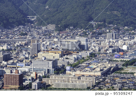 三原の町並み 円一町周辺 広島県三原市の写真素材 [95509247] PIXTA