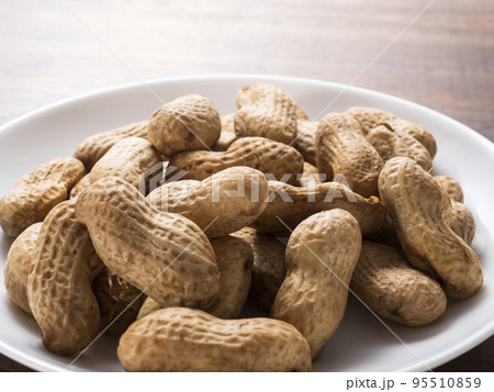 茹でたての殻付き落花生　おおまさり 95510859