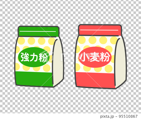 強力麵粉和小麥粉 95510867
