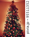Many presents around the Christmas tree 3D illustration 95511352
