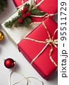 Christmas Gift Wrapping 3D illustration 95511729