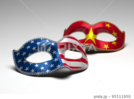 USの仮面と中国の仮面 USの仮面と中国の仮面 95511950