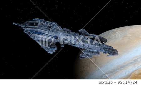 宇宙船と惑星 95514724