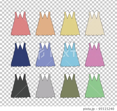 ワンピースのイラストセット 95515240