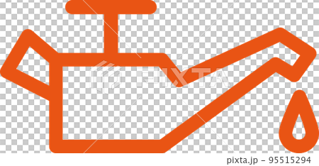 Oil pressure oil pressure warning oil lamp icon pictogram red 95515294