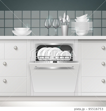 Vector build-in dishwasher 95516753