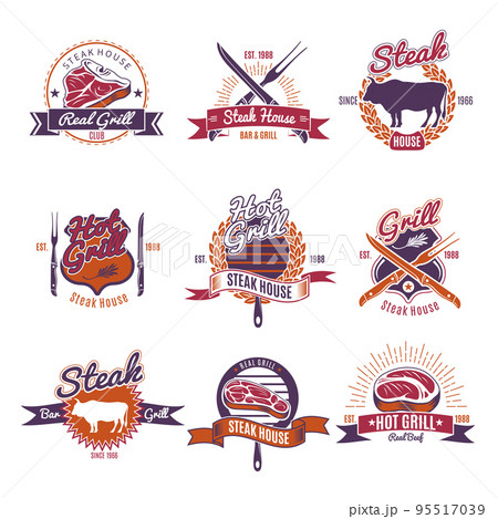 Hot Grill Steak Emblems 95517039