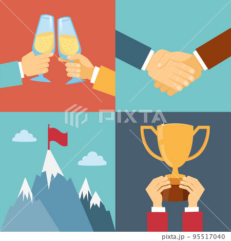 business success, leadership and win business success, leadership and win 95517040
