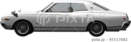 コンピューターを使わない最後の機械式自動車のノスタルジックカー日産330グロリアです。 95517882