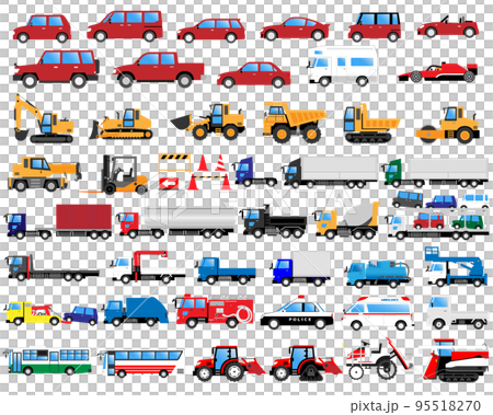 Various cars (passenger cars, working cars) 95518270