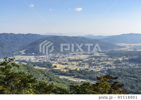 白馬岩岳展望テラスからの眺め 95518901