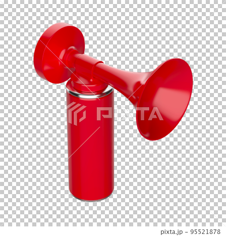 Red portable air horn Red portable air horn 95521878