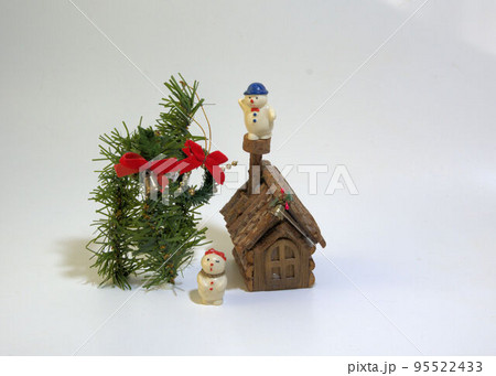 クリスマス　イメージ　ミニチュア 95522433
