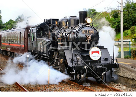 鉄道開業150周年・記念HMを掲げて力走!! SLもうか・真岡鉄道C12-66 鉄道開業150周年・記念HMを掲げて力走!! SLもうか・真岡鉄道C12-66 95524116