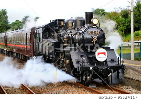 鉄道開業150周年・記念HMを掲げて力走!! SLもうか・真岡鉄道C12-66 鉄道開業150周年・記念HMを掲げて力走!! SLもうか・真岡鉄道C12-66 95524117