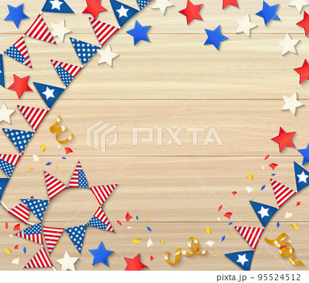 Independence Day Design Composition 95524512