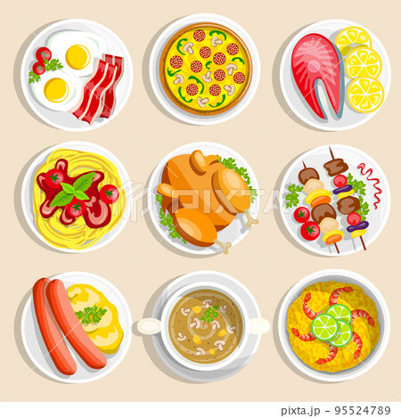 Main Dishes Set Main Dishes Set 95524789