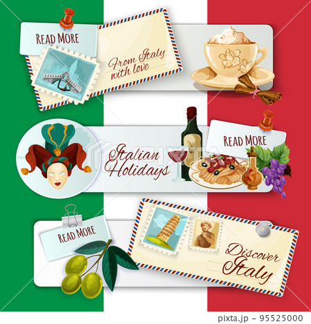 Italy Touristic Banners Italy Touristic Banners 95525000