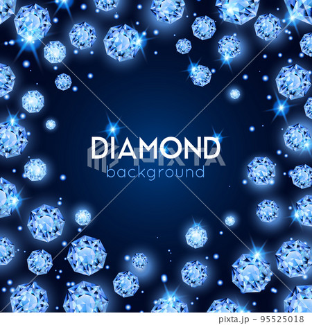 Gem Diamond Background Gem Diamond Background 95525018