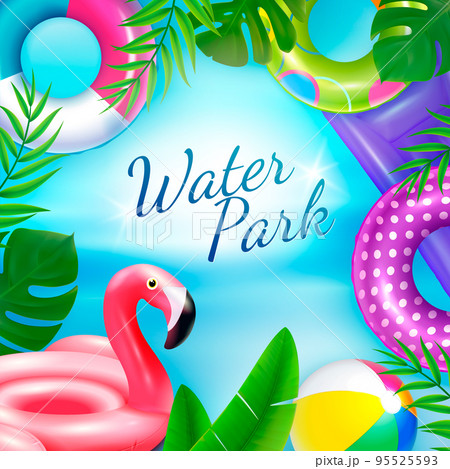 Water Rubber Toys Background 95525593