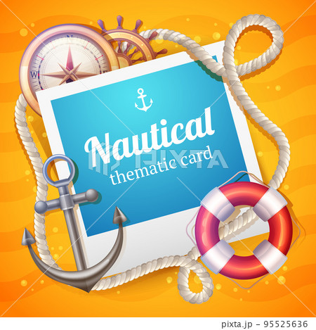 Marine Card Template 95525636