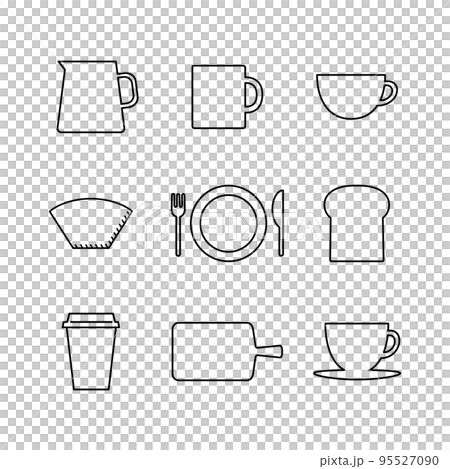 カフェフレームセット 95527090