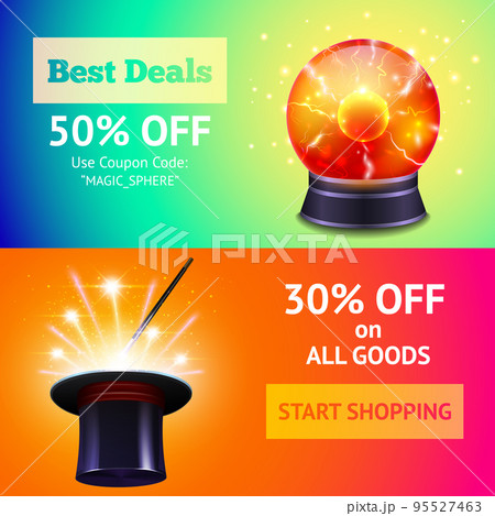 Magic Banners Set Magic Banners Set 95527463