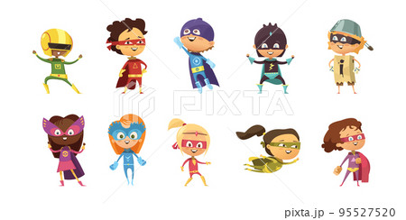 Kids Supeheroes Retro Set 95527520