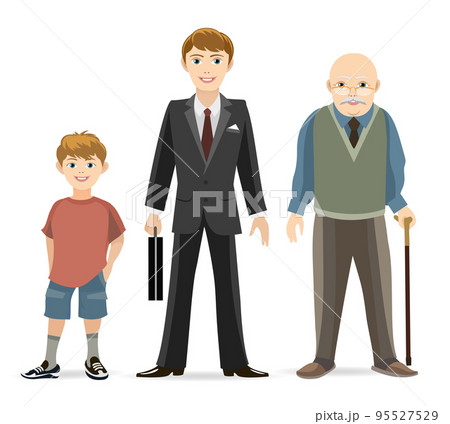 Man age progress Man age progress 95527529