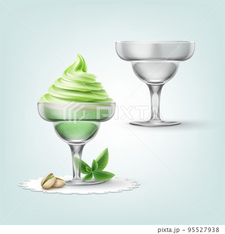 Ice-cream in cup 95527938