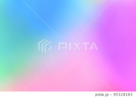 明るくカラフルな色のグラデーション背景・混色のシンプルな背景素材・ぼかし・水彩 明るくカラフルな色のグラデーション背景・混色のシンプルな背景素材・ぼかし・水彩 95528163