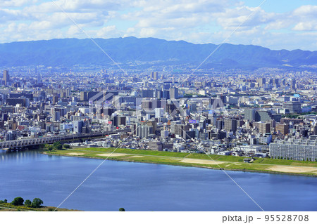 大都市近郊（大阪より尼崎市方面の眺め） 95528708