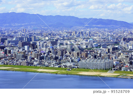 大都市近郊（大阪より尼崎市方面の眺め） 95528709