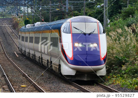 陸奥路を山形へ…　E3系・山形新幹線『つばさ』 95529827