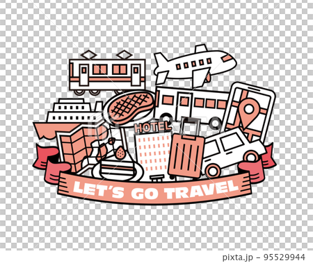Travel illustration 95529944