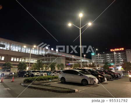 夜の新潟駅 夜の新潟駅 95531792
