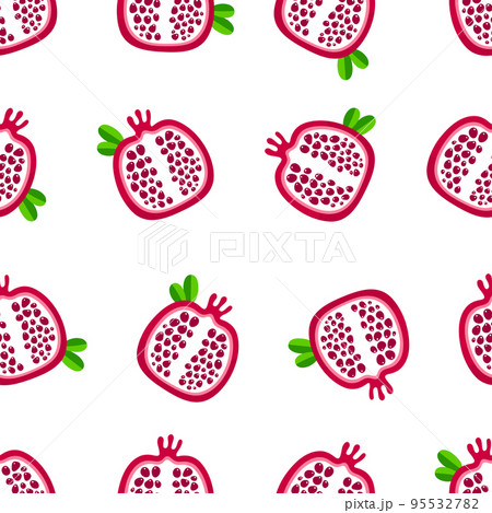 garnet seamless pattern 95532782