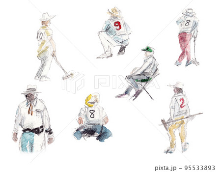 シニアスポーツ【ゲートボール】 シニアスポーツ【ゲートボール】 95533893