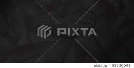 Abstract black polygon pattern design background. Simple design for artwork background. Abstract black polygon pattern design background. Simple design for artwork background. 95536041