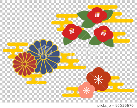 正月　花 95536676