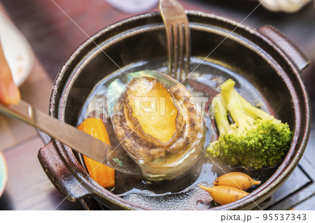 アワビのバター焼き 95537343