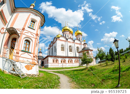 Iversky monastery in Valdai, Russia 95539725