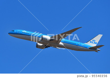 KLMオランダ航空の旅客機 B787-9 KLMオランダ航空の旅客機 B787-9 95540356