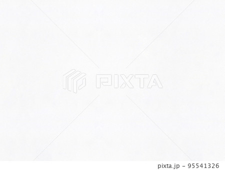白い画用紙の背景テクスチャ素材 95541326