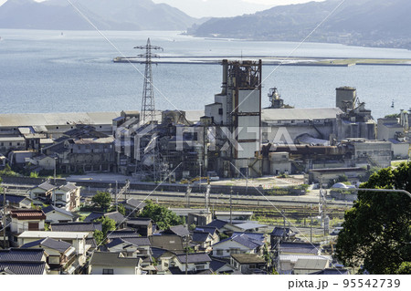 三原の町並み 糸崎南周辺 広島県三原市 三原の町並み 糸崎南周辺 広島県三原市 95542739