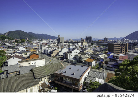 三原の町並み 西町周辺 広島県三原市 三原の町並み 西町周辺 広島県三原市 95542874
