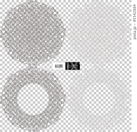 Flower decoration pattern Flower decoration pattern 95542884