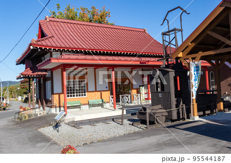 草軽電気鉄道の北軽井沢駅跡　群馬県長野原町 95544187