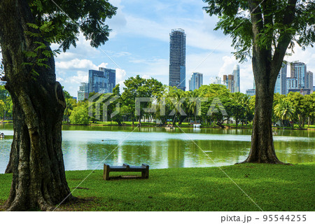 都会のオアシスルンピニー公園 都会のオアシスルンピニー公園 95544255