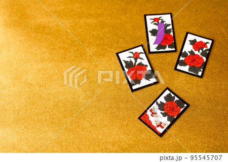 花札の花鳥風月・水無月 95545707